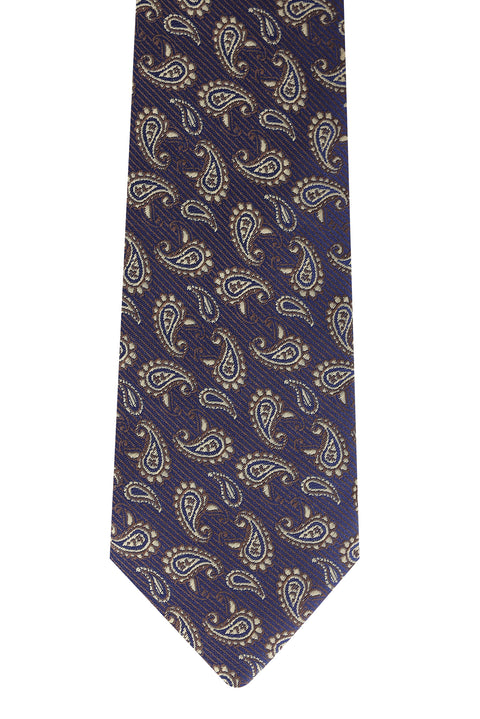 Light Brown Patterned Tie