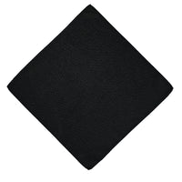 Black Satin Handkerchief