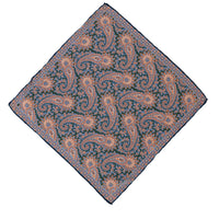 Safran Desenli Mendil