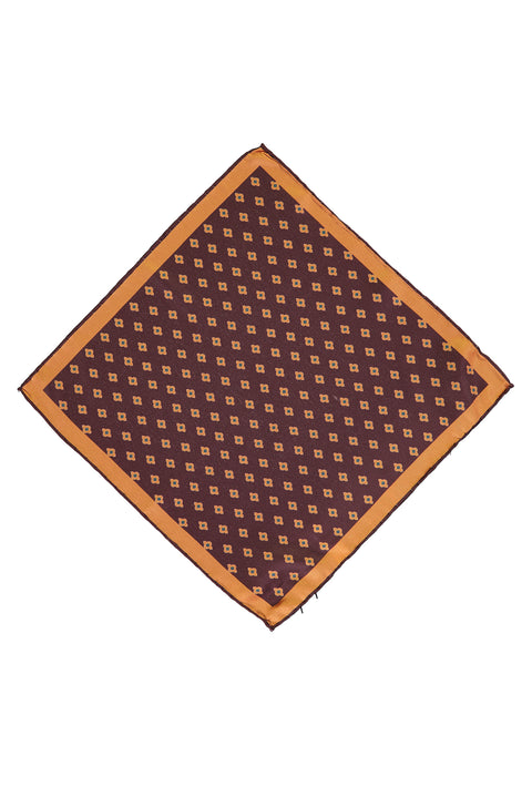 Mustard Patterned Handkerchief