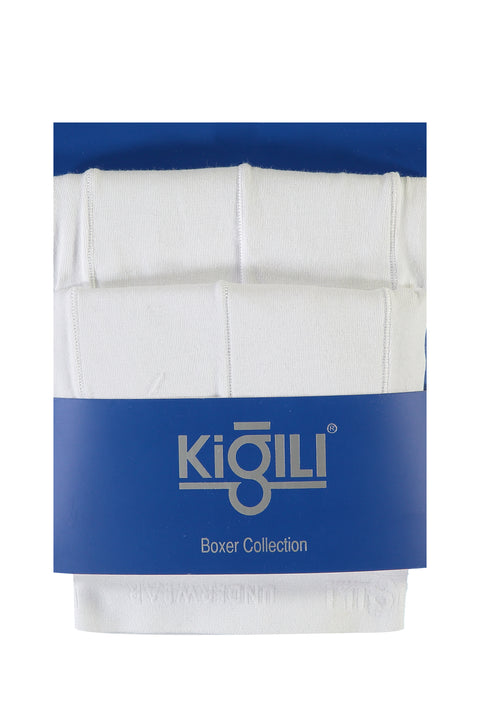 Beyaz 2'li Düz Süprem Boxer