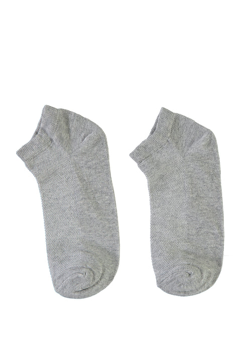 Açık Gri Melanj Spor Çorap