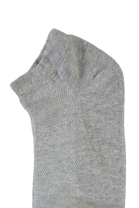 Açık Gri Melanj Spor Çorap