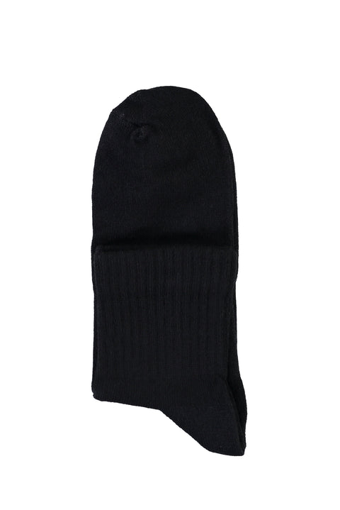 Siyah Spor Soket Çorap