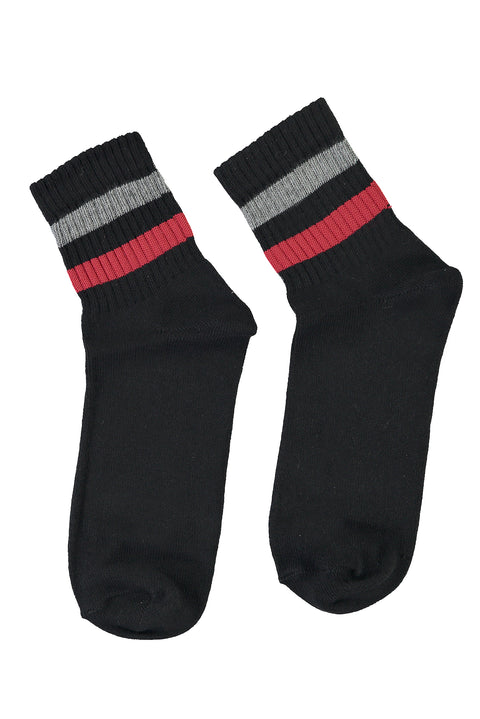 Orta Lacivert Spor Çorap