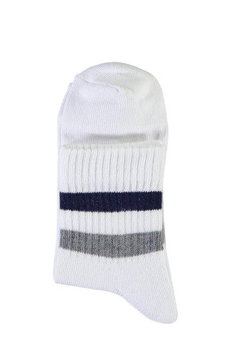 Beyaz Spor Soket Çorap