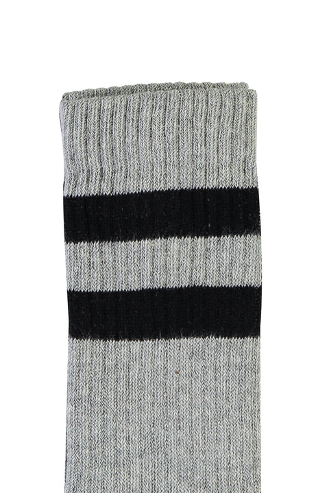 Orta Gri Melanj Spor Soket Çorap