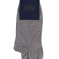 Açık Gri Melanj 2'li Spor Çorap