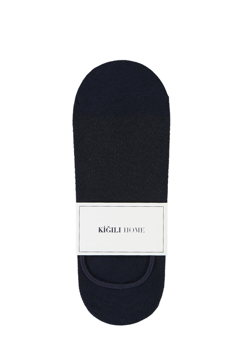 Açık Lacivert Loafer Çorap