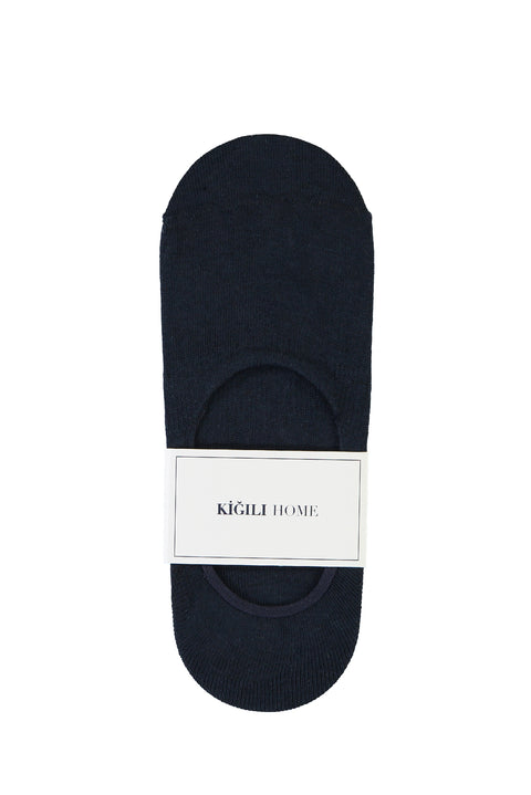 Açık Lacivert Loafer Çorap