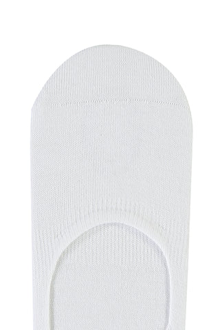  Beyaz Pamuklu Loafer Çorap