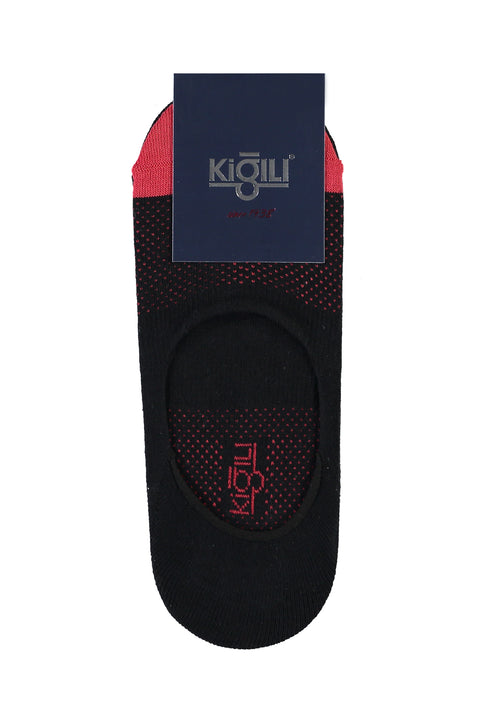 Mercan Kırmızı 2'li Loafer Çorap Seti