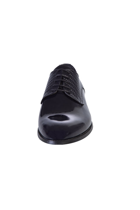 Koyu Lacivert Klasik Rugan Ayakkabı