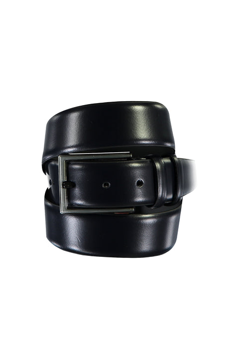 Koyu Lacivert Klasik Deri Kemer