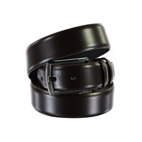 Koyu Kahve Klasik Deri Kemer