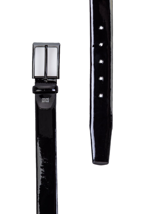 Siyah Büyük Beden Düz Klasik Kemer