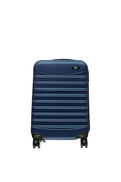 Light Navy Blue Cabin Size Suitcase