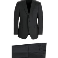 Siyah 6 Drop Regular Fit Standart Kesim Takım Elbise