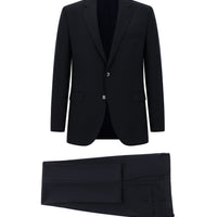 Koyu Lacivert 4 Drop Relaxed Fit Rahat Kesim Takım Elbise