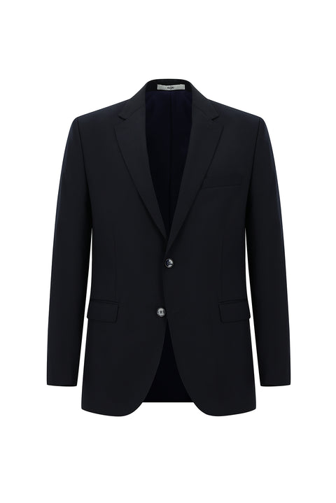 Koyu Lacivert 4 Drop Relaxed Fit Rahat Kesim Takım Elbise