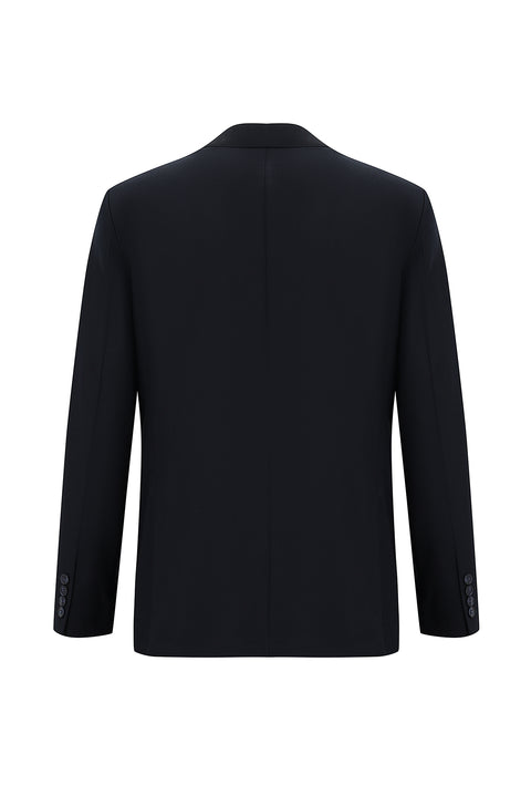 Koyu Lacivert 4 Drop Relaxed Fit Rahat Kesim Takım Elbise