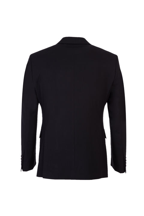 Siyah 4 Drop Relaxed Fit Rahat Kesim Antibakteriyel Takım Elbise