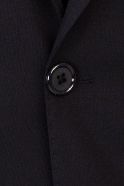 Siyah 4 Drop Relaxed Fit Rahat Kesim Antibakteriyel Takım Elbise