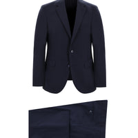 Koyu Lacivert Slim Fit Dar Kesim Klasik Takım Elbise