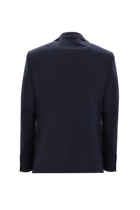 Koyu Lacivert 7 Drop Slim Fit Dar Kesim Takım Elbise