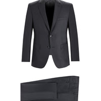 Koyu Füme Relaxed Fit Rahat Kesim Klasik Takım Elbise