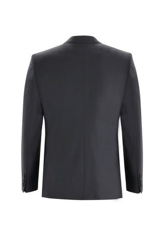  Koyu Füme 4 Drop Relaxed Fit Rahat Kesim Takım Elbise