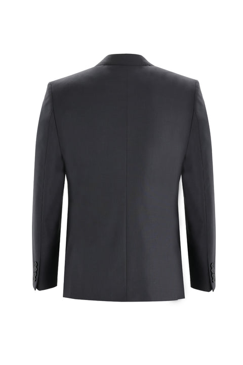 Koyu Füme 7 Drop Slim Fit Dar Kesim Takım Elbise