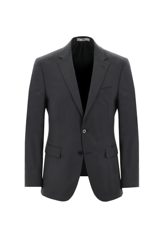  Koyu Füme 7 Drop Slim Fit Dar Kesim Tak?m Elbise-Ki??l?