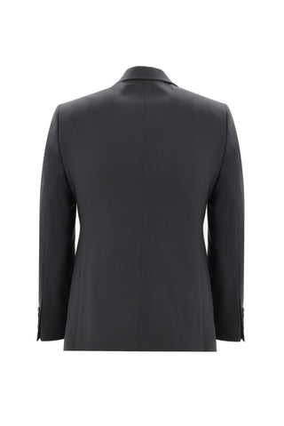  Koyu Füme 7 Drop Slim Fit Dar Kesim Tak?m Elbise-Ki??l?