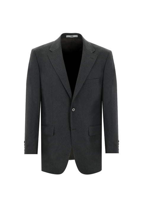 Dark Gray 4-Drop Relaxed Fit Suit