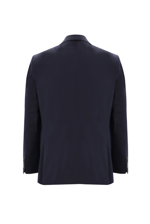 Dark Navy 4-Drop Relaxed Fit Suit