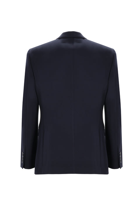 Koyu Lacivert 6 Drop Regular Fit Standart Kesim Takım Elbise