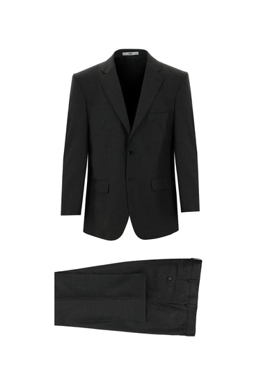  Koyu Füme Relaxed Fit Rahat Kesim Klasik Takım Elbise
