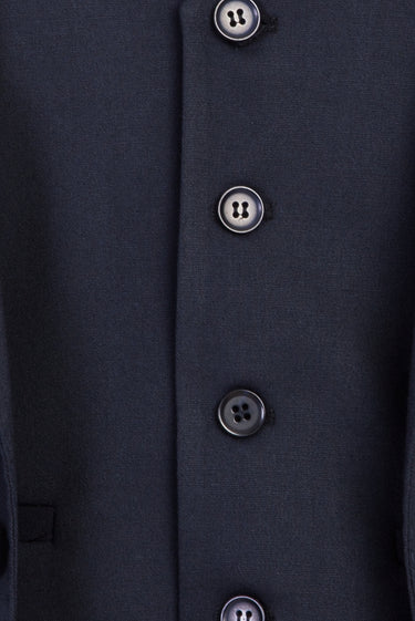 Koyu Lacivert Regular Fit Klasik Yelekli Takım Elbise