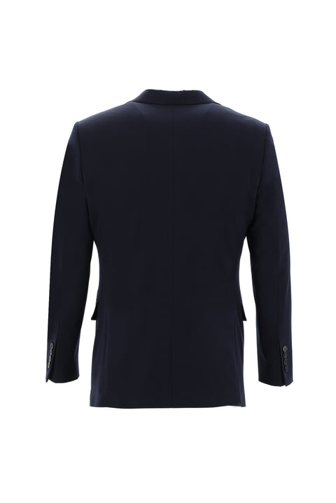 Orta Lacivert 6 Drop Regular Fit Standart Kesim Yelekli Takım Elbise