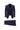 Koyu Lacivert Slim Fit Dar Kesim Klasik Yelekli Takım Elbise