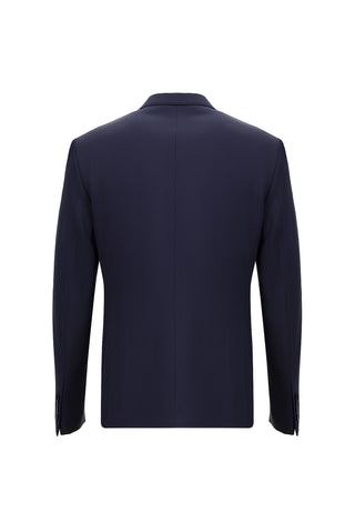  Koyu Lacivert 6 Drop Regular Fit Standart Kesim Yelekli Takım Elbise