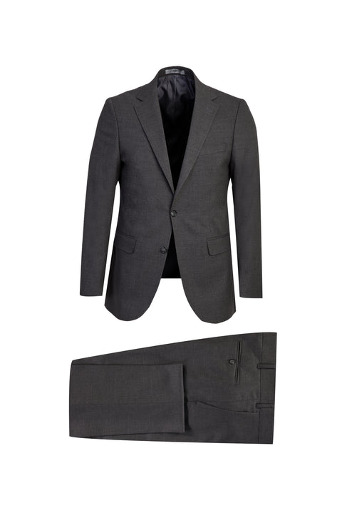 Cloud Grey 4 Drop Relaxed Fit Wool Suit
