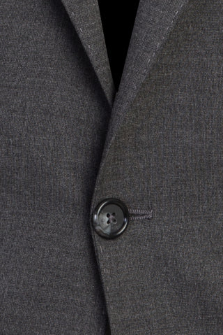  Bulut Gri 7 Drop Slim Fit Dar Kesim Yünlü Takım Elbise