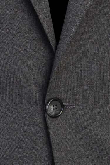 Bulut Gri Slim Fit Dar Kesim Yünlü Takım Elbise