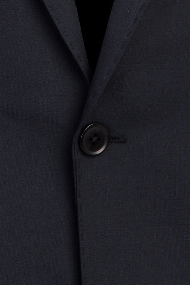 Koyu Lacivert 4 Drop Relaxed Fit Rahat Kesim Yünlü Klasik Takım Elbise