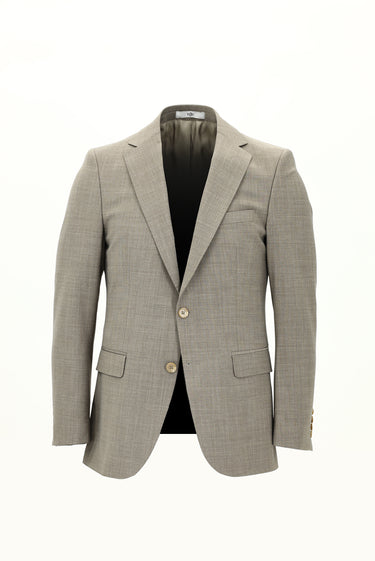 Açık Kahve  Regular Fit Yünlü Klasik Takım Elbise