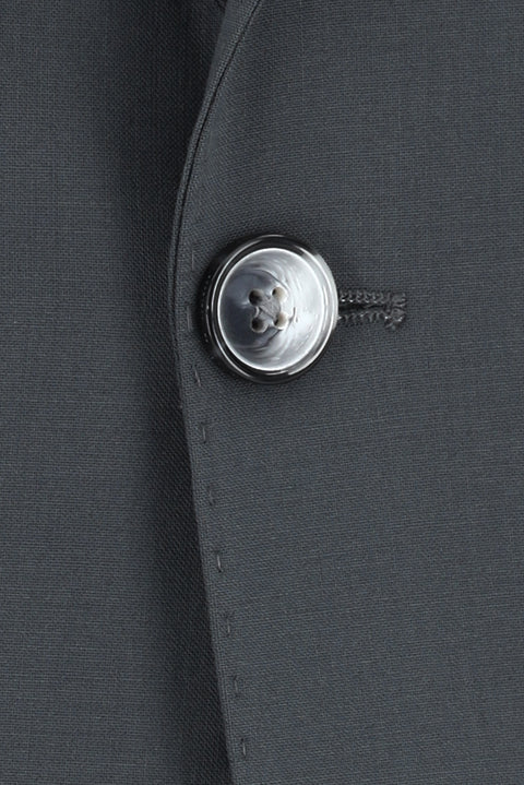 Orta Füme 6 Drop Regular Fit Standart Kesim Yünlü Takım Elbise