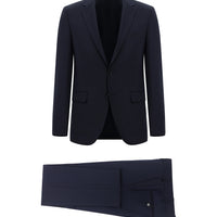 Koyu Lacivert 7 Drop Slim Fit Dar Kesim Takım Elbise