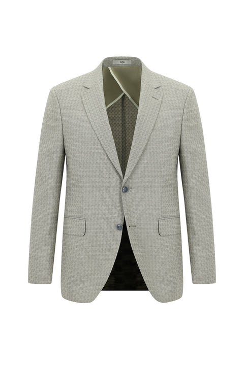 Açık Gri 7 Drop Slim Fit Dar Kesim Kombinli Takım Elbise